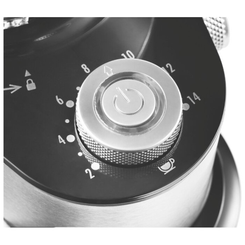 Кофемолка Kitfort КТ-717 нерж/черный