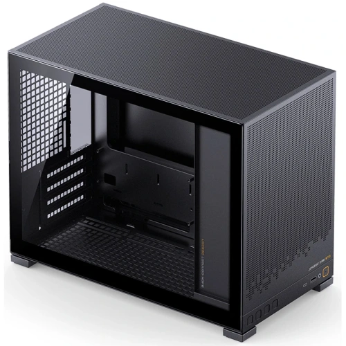 Корпус JONSBO D32 STD Black без БП, боковая панель из закаленного стекла, mini-ITX, micro-ATX, черный