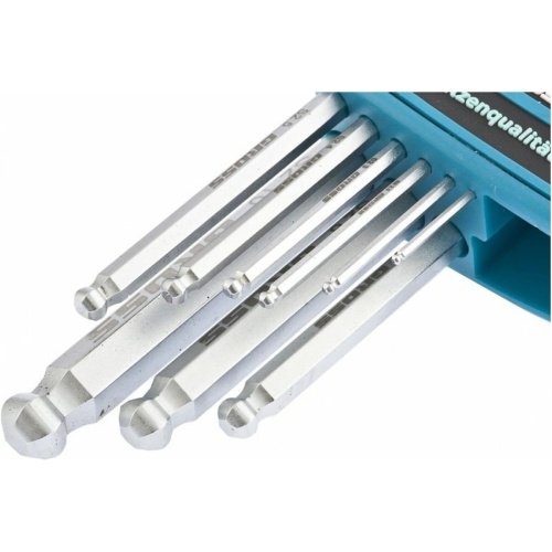 Набор ключей имбусовых GROSS 16403 HEX, 1,5–10 мм, S2, 9 шт.