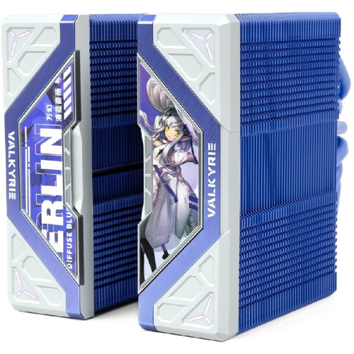 Кулер Valkyrie DL125 Merlin / 6HPx6mm, 260W TDP, 2x120mm ARGB fans, 800-1850RPM, 80CFM, 29dBA