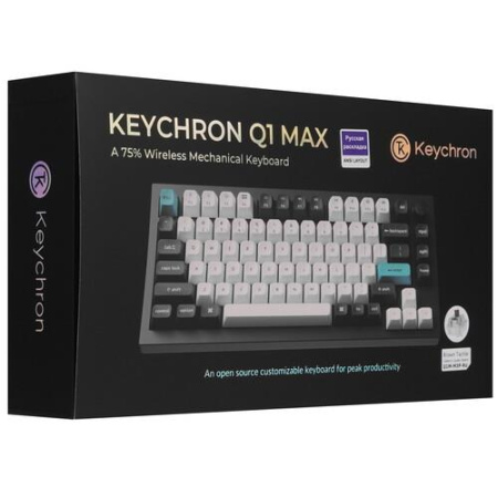 Клавиатура  проводная + беспроводная Keychron Q1 Max