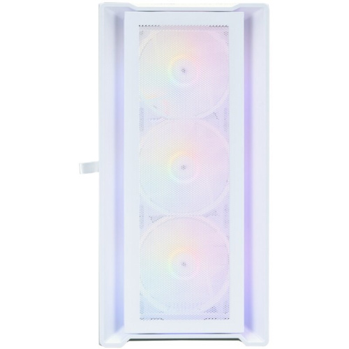 Корпус 1STPLAYER Trilobite T4 Mesh FRGB White (T4-WH-4F1-W) / mATX / 4x120mm FRGB fans