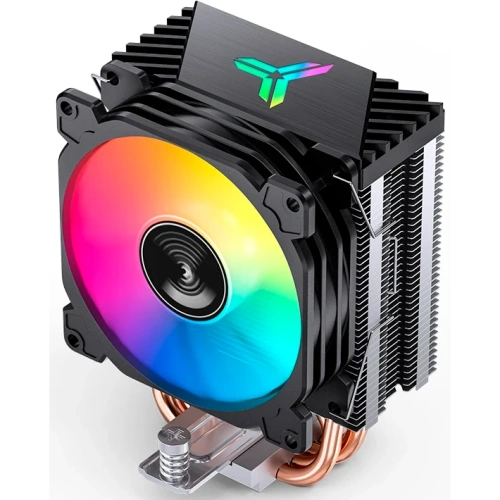 Кулер JONSBO CR-1400 E ARGB Black LGA1851/1700/1200/115X/AM5/AM4 (TDP 160W, PWM, 92mm ARGB LED Fan, 4 тепловые трубки, 4-pin) Retail