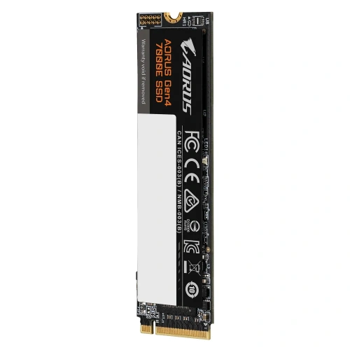 SSD Gigabyte Aorus 7000E (AG470E4TB) M.2 2280 4TB PCIe Gen4x4 with NVMe, 7100/6500, MTBF 1.6M, 3D TLC NAND, 3000TBW, 0,41DWPD