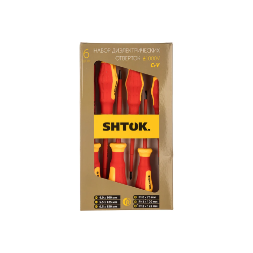 Набор отверток SHTOK 09906 6 шт.