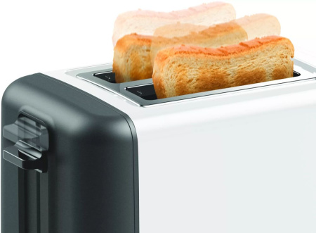 Тостер Bosch TAT3P421 белый/черный