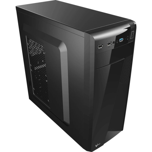 Корпус FORMULA (AEROCOOL) CS-1101 black MidiTower (ATX, mATX, miniITX, без БП, 2хUSB2.0+USB3.0)