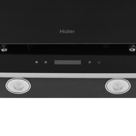 Вытяжка наклонная Haier HVX-W672GBX черный/серебристый