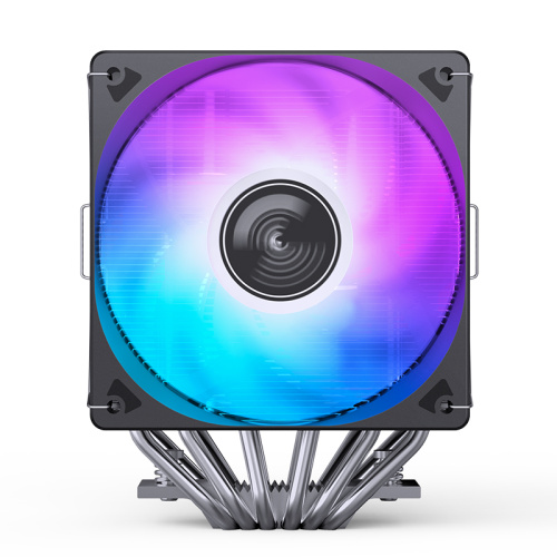 Кулер JONSBO CR-3000E(Color) Black LGA1700/1200/115X/AM5/AM4 (TDP 260W, PWM, 2 x 120mm Dynamic Multi-Color LED Fan, 7 тепловых трубок, 4-pin