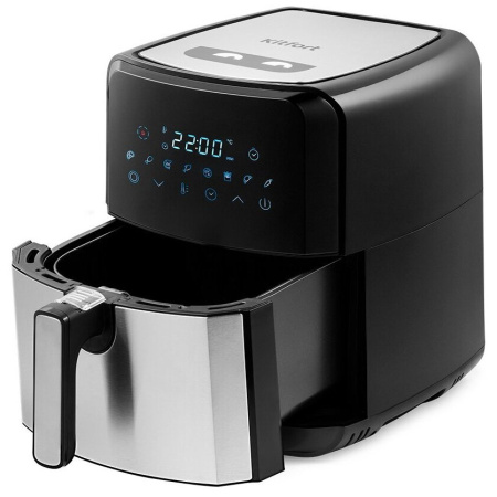 Аэрогриль Kitfort КТ-2239 черный/серебристый