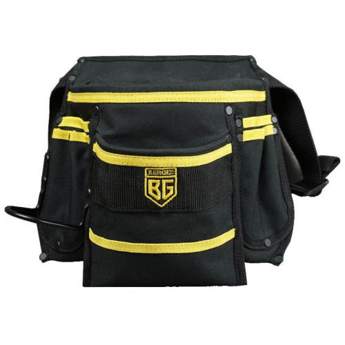 Сумка поясная для инструментов BERGER ЛЕНС BG1197, 11 карманов
