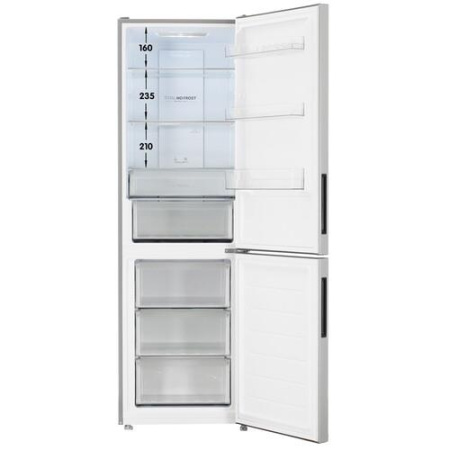 Холодильник с морозильником   Haier CEF536CSG серебристый