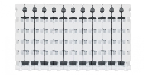 Алюминиевый радиатор отопления Fondital 500/100 Calidor Super B4 (12 секций)
