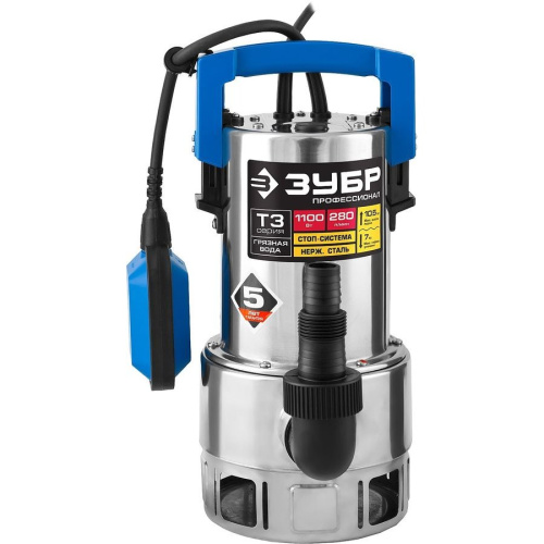 Насос дренажный ЗУБР НПГ-М3-1100-С