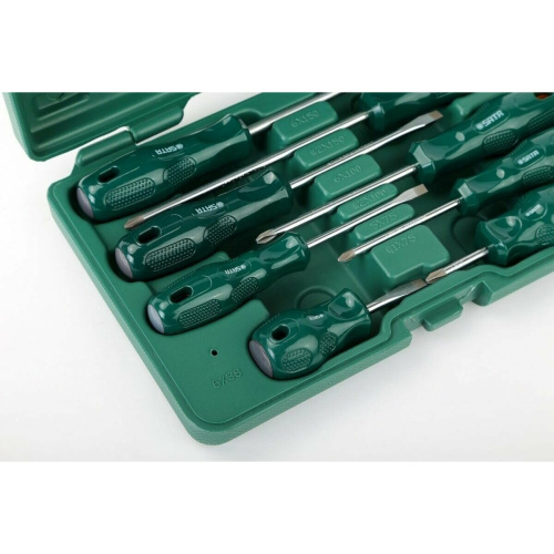 Набор отверток комбинированный крестовые и плоские Sata А 09306 8 предметов