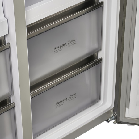 Холодильник с инвертором MAUNFELD MFF190NFDB