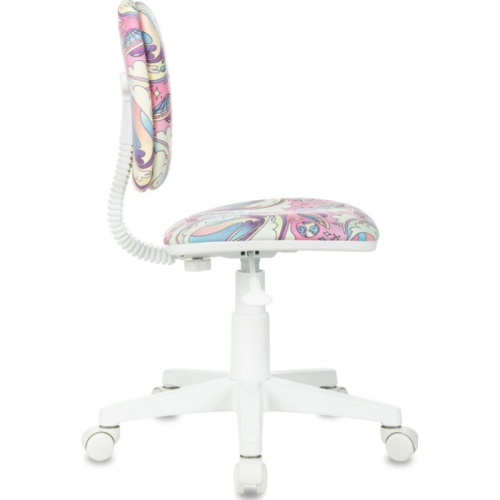 Кресло Бюрократ CH-W204NX/Moon-PK мультиколор луна розовая крестов. пластик пластик белый