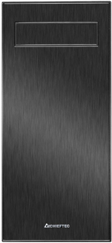 Корпус CHIEFTEC HAWK AL-02B-TG-OP без БП, боковая панель из закаленного стекла, черный, ATX