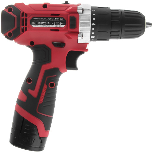 Дрель-шуруповерт аккумуляторная HIPER HCD12/2A кейс