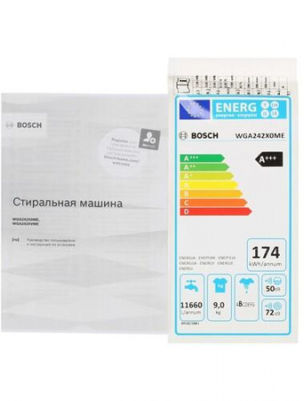 Стиральная машина Bosch WGA242X0ME белый