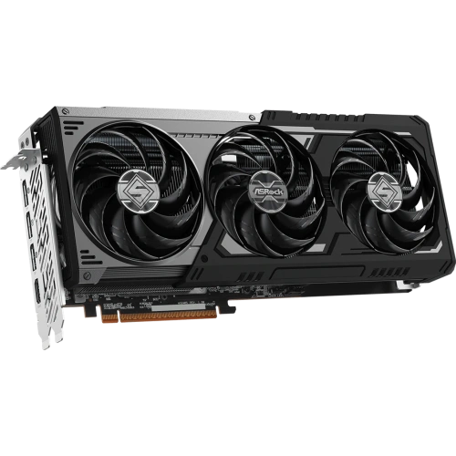 Видеокарта ASRock AMD Radeon RX 9070XT Steel Legend 16ГБ (RX9070XT SLD 16G), GDDR6, Ret