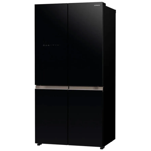 Холодильник Hitachi R-WB720VUC0 GBK черное стекло