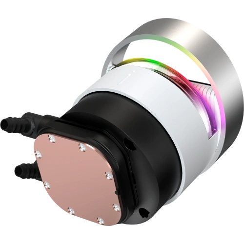 СВО Ocypus Sigma L36 WH ARGB, 360mm, LCD Pump 2.4", 3x120mm ARGB fans, LGA115X/1200/1700/18XX, AM4/AM5