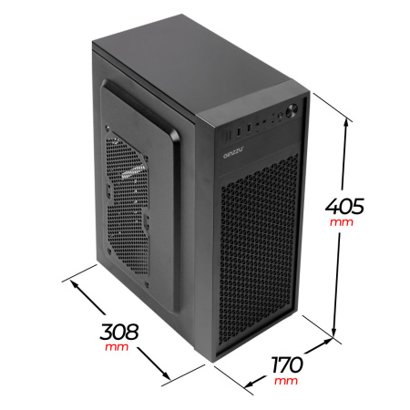 Корпус Ginzzu A400, ATX