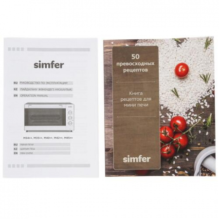 Мини-печь Simfer M4524 красный