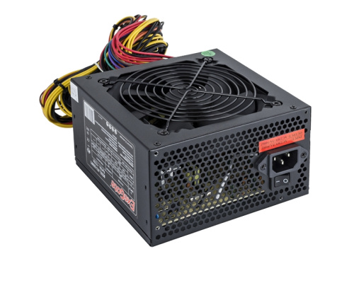 Блок питания Exegate EX224734RUS 500NPX, ATX, black,12cm fan, 24+4pin, 6/8pin PCI-E, 3xSATA, 2xIDE, 1xFDD