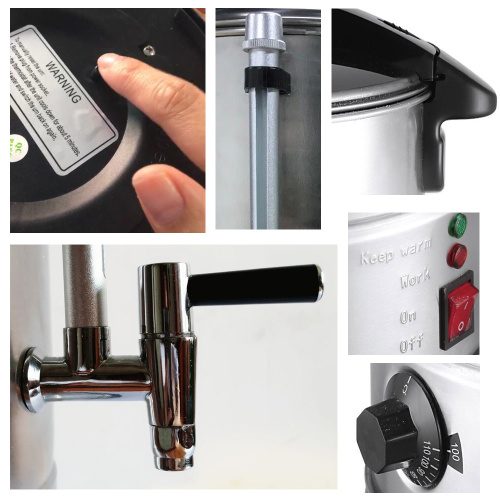 Термопот KSITEX SKT-016L нержавеющая сталь