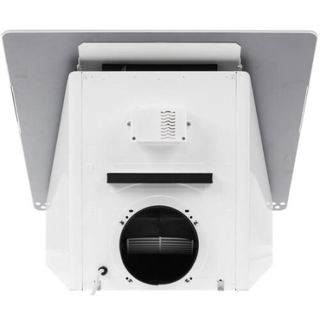 Вытяжка наклонная Hansa OKP6654IWSH белый/серебристый