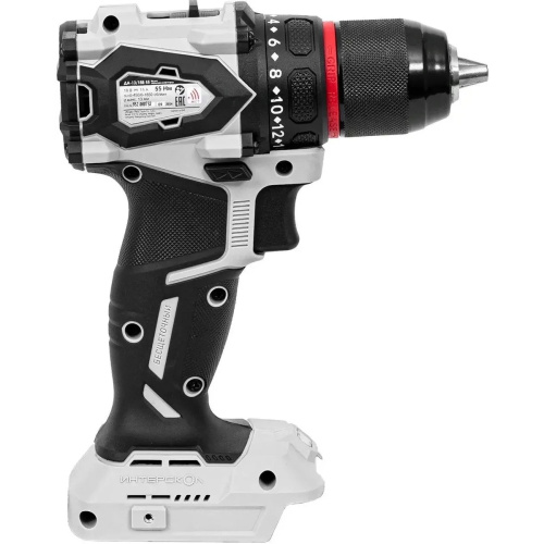 Дрель-шуруповерт Интерскол ДА-13/18В 55 без акк и ЗУ (952.0.0.70)