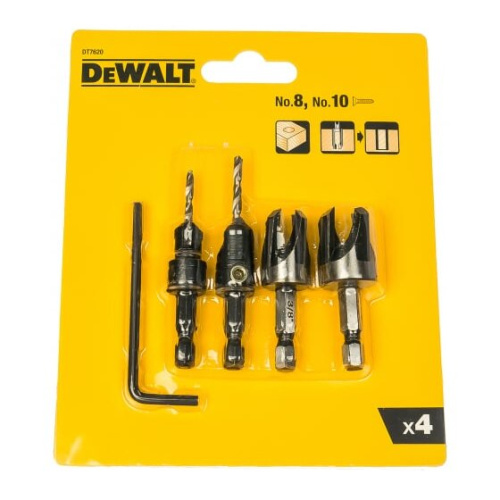 Набор резаки д/пробок зенкер DEWALT DT7620-QZ