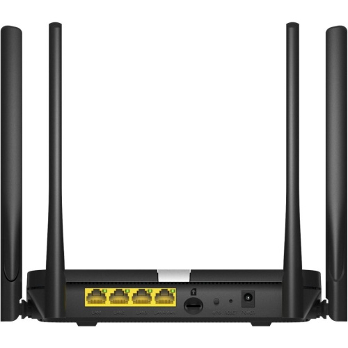 Роутер беспроводной Cudy LT500 AC1200 10/100BASE-TX/4G cat.4 черный