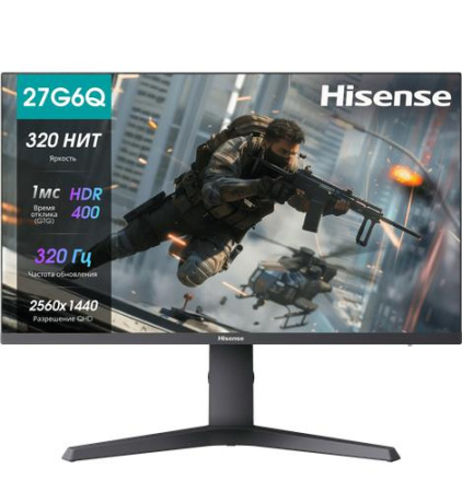 27" Монитор Hisense 27G6Q PRO черный
