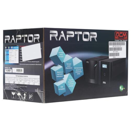 ИБП Powercom Raptor RPT-1500AP