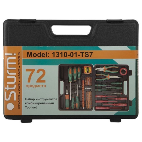 Набор инструментов Sturm! 1310-01-TS7 72 предмета кейс