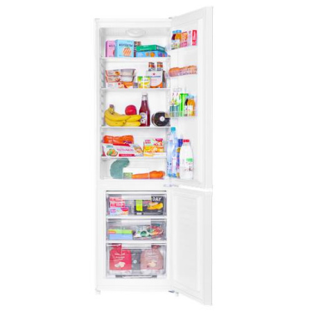 Холодильник с морозильником MAUNFELD MFF180W белый
