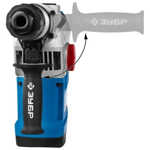 Перфоратор Зубр ЗПМ-40-1250 ЭВК кейс