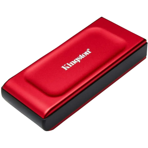 Внешний диск SSD Kingston XS1000 (SXS1000R/2000G), 2ТБ, красный