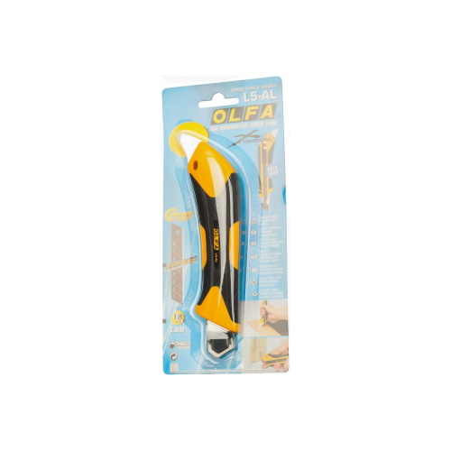 Нож Olfa Autolock OL-L5-AL двухкомпонентный корпус 18мм