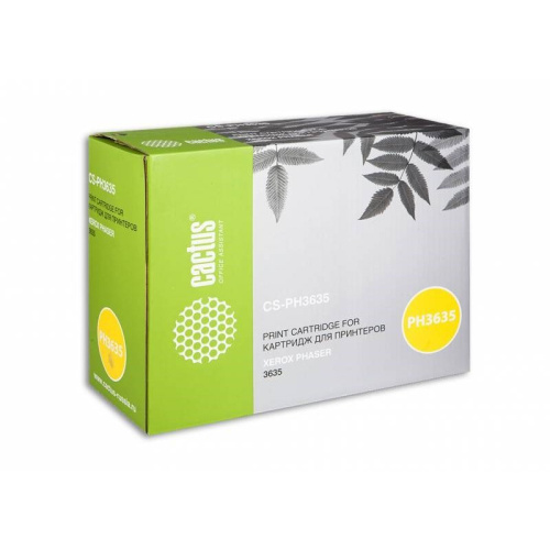 Тонер Картридж Cactus CS-PH3635 (108R00796) черный для Xerox 3635 (10000стр.)