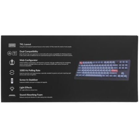 Клавиатура проводная + беспроводная Keychron V3 Max