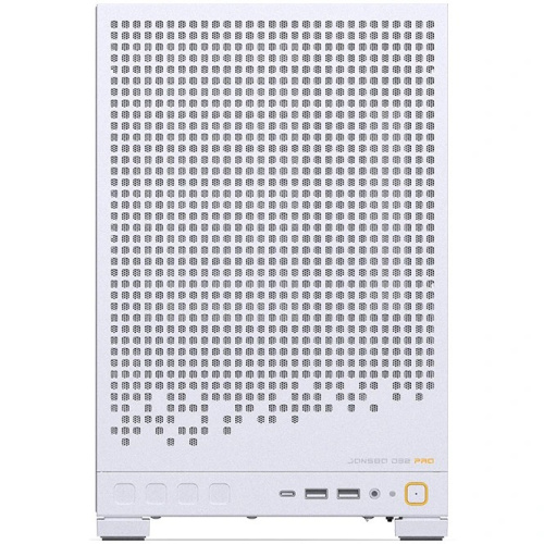 Корпус JONSBO D32 Pro White без БП, боковая панель из закаленного стекла, mini-ITX, micro-ATX, белый