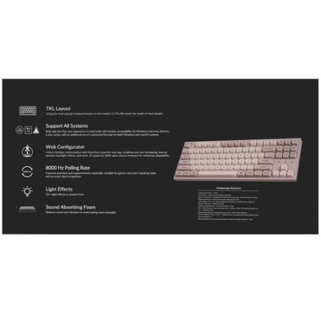 Клавиатура  проводная Keychron C1 Pro