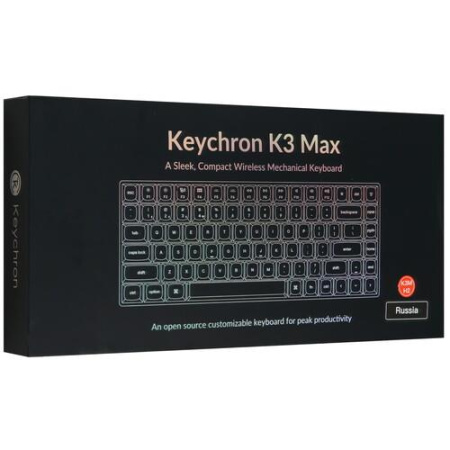 Клавиатура проводная + беспроводная Keychron K3 Max