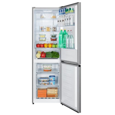 Холодильник с морозильником Hisense RB3N300NAC1 серый