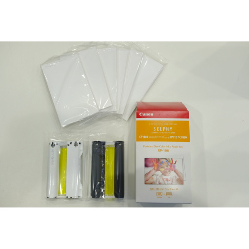 Набор для печати Canon RP-108 8568B001 10x15/108л./белый для сублимационных принтеров