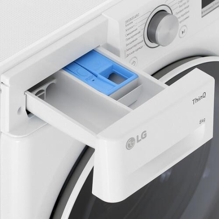 Стиральная машина LG F4V5TS0W белый